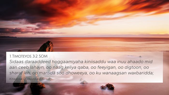 1 Timoteyos 3:2 SOM Bible Verse Image