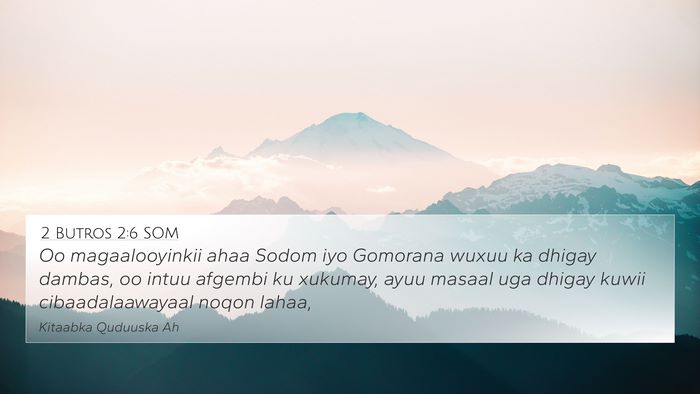 2 Butros 2:6 SOM Bible Verse Image
