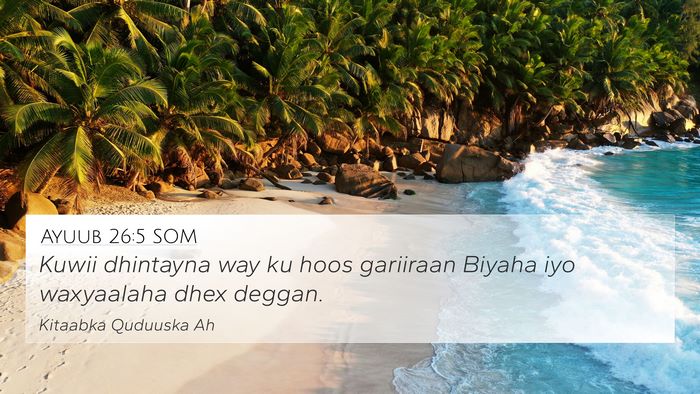 Ayuub 26:5 SOM Bible Verse Image