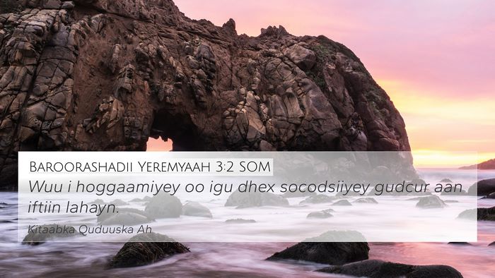 Baroorashadii Yeremyaah 3:2 SOM 4K Wallpaper - Wuu i hoggaamiyey oo igu dhex socodsiiyey gudcur - 4K Wallpaper Bible Verse