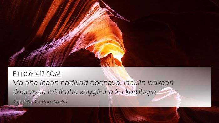 Filiboy 4:17 SOM Bible Verse Image