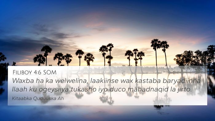 Filiboy 4:6 SOM Bible Verse Image