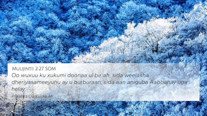 Muujintii 2:27 SOM Bible Verse Image