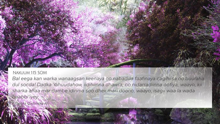 Naxuum 1:15 SOM Bible Verse Image