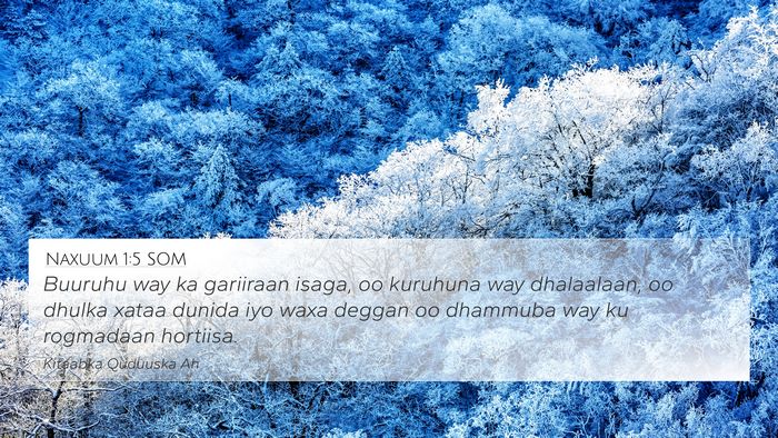 Naxuum 1:5 SOM Bible Verse Image