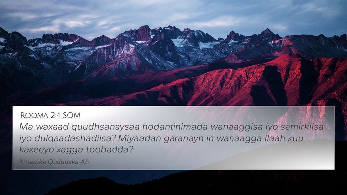 Rooma 2:4 SOM Bible Verse Image