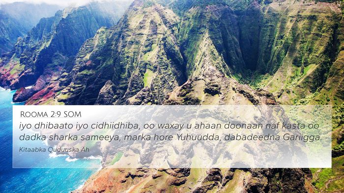 Rooma 2:9 SOM Bible Verse Image