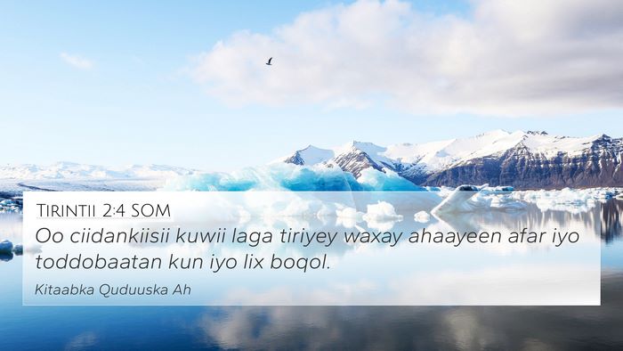 Tirintii 2:4 SOM Bible Verse Image