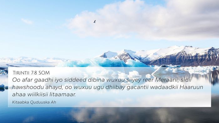 Tirintii 7:8 SOM Bible Verse Image