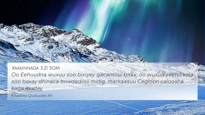 Xaakinnada 3:21 SOM Bible Verse Image