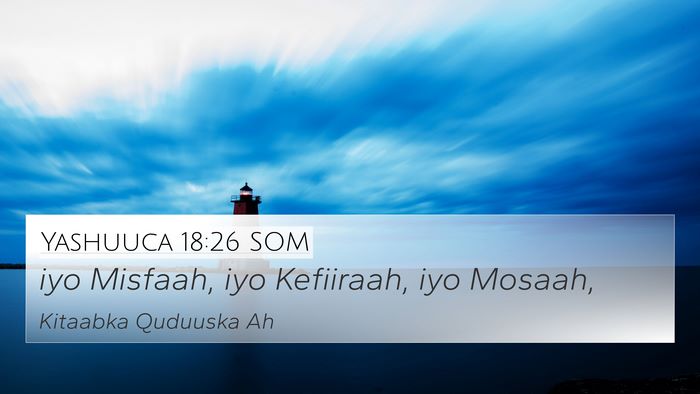 Yashuuca 18:26 SOM Bible Verse Image