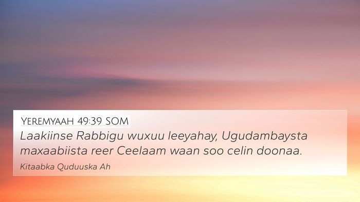 Yeremyaah 49:39 SOM Bible Verse Image