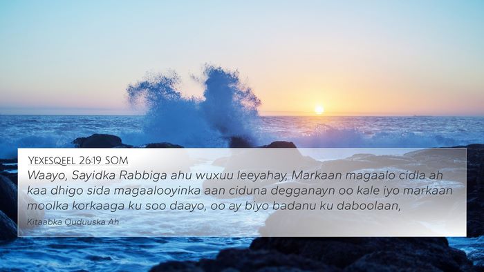 Yexesqeel 26:19 SOM Bible Verse Image