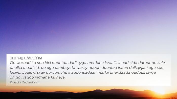Yexesqeel 38:16 SOM Bible Verse Image