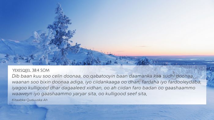 Yexesqeel 38:4 SOM Bible Verse Image