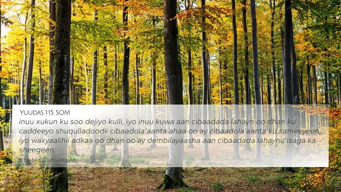 Yuudas 1:15 SOM Bible Verse Image