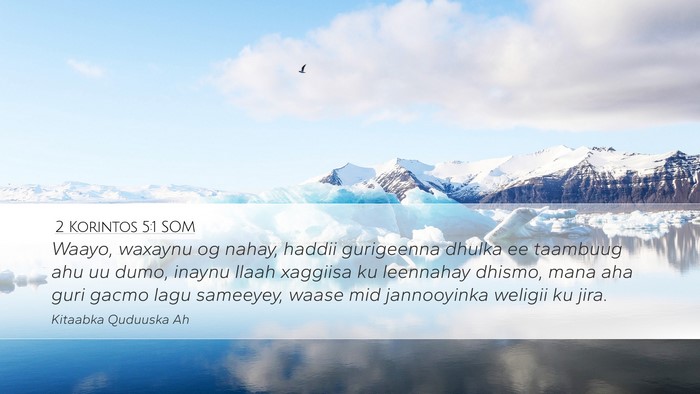 2 Korintos 5:1 SOM Bible Verse Image