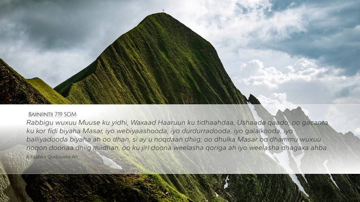 Baxniintii 7:19 SOM Bible Verse Image