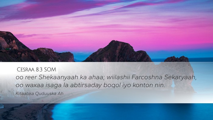 Cesraa 8:3 SOM Bible Verse Image