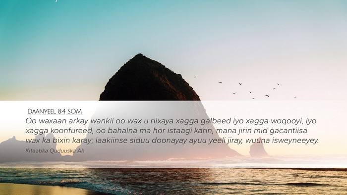 Daanyeel 8:4 SOM Bible Verse Image