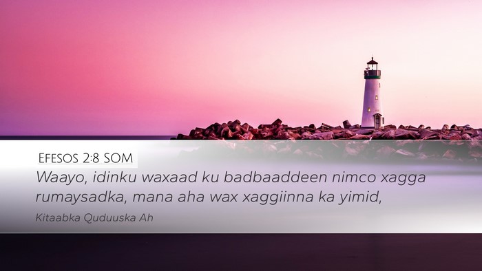 Efesos 2:8 SOM Bible Verse Image