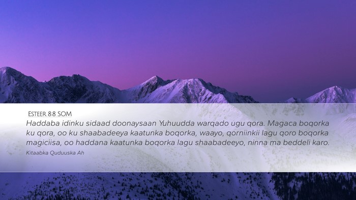 Esteer 8:8 SOM Bible Verse Image