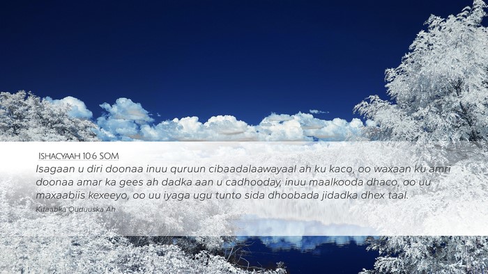 Ishacyaah 10:6 SOM Bible Verse Image