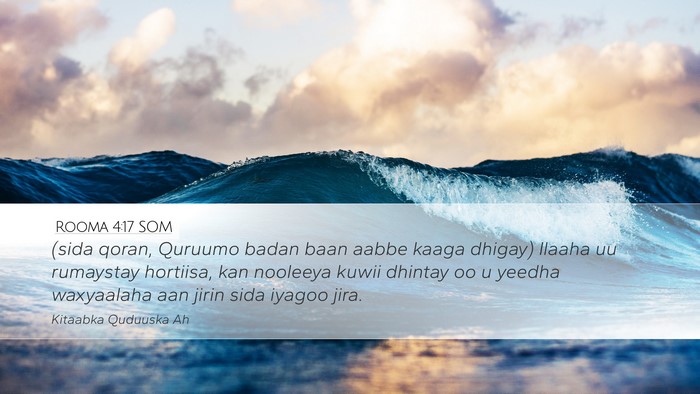 Rooma 4:17 SOM Bible Verse Image