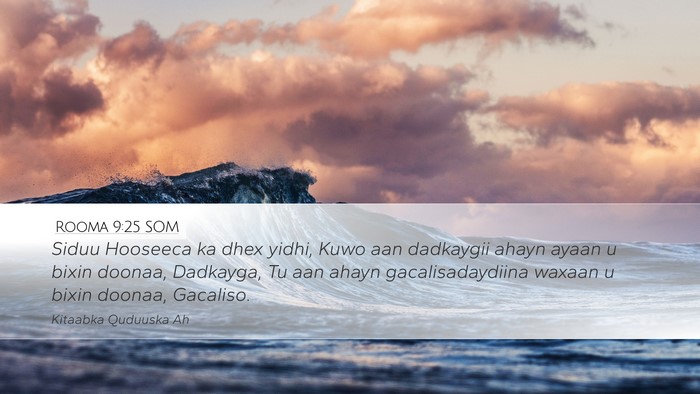 Rooma 9:25 SOM Bible Verse Image