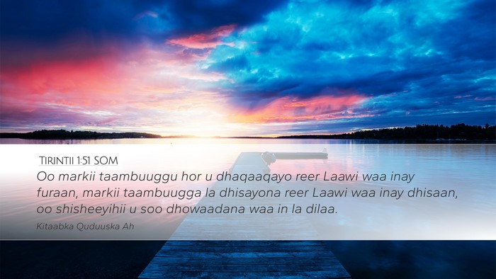 Tirintii 1:51 SOM Bible Verse Image