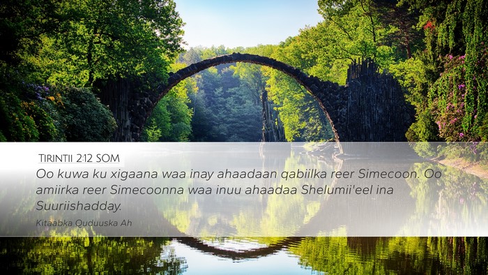 Tirintii 2:12 SOM Bible Verse Image