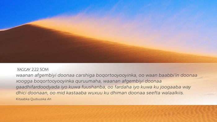 Xaggay 2:22 SOM Bible Verse Image