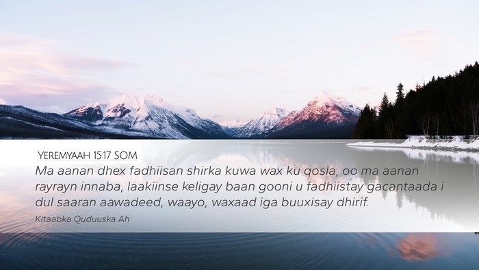 Yeremyaah 15:17 SOM Bible Verse Image
