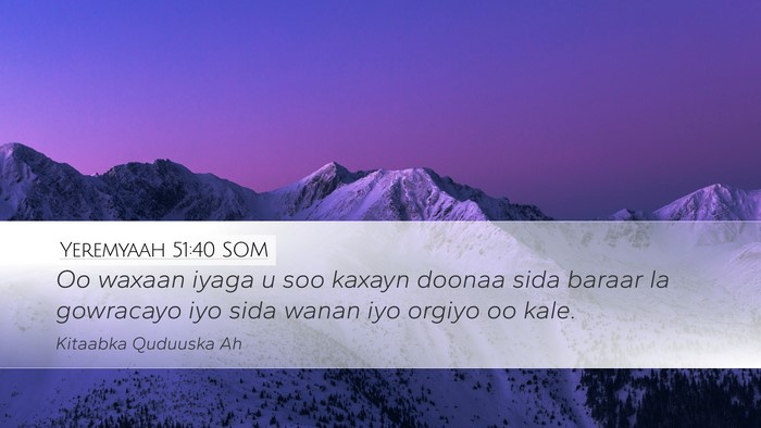 Yeremyaah 51:40 SOM Bible Verse Image