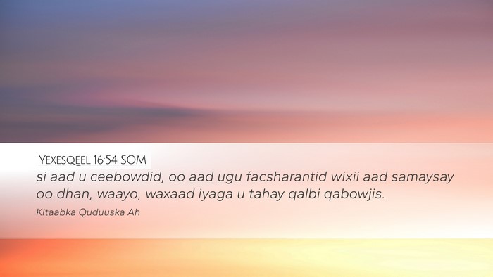 Yexesqeel 16:54 SOM Bible Verse Image