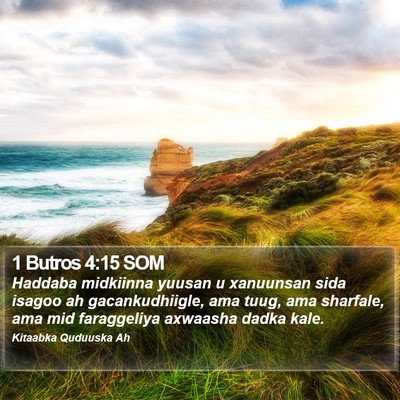 1 Butros 4:15 SOM Bible Verse Image