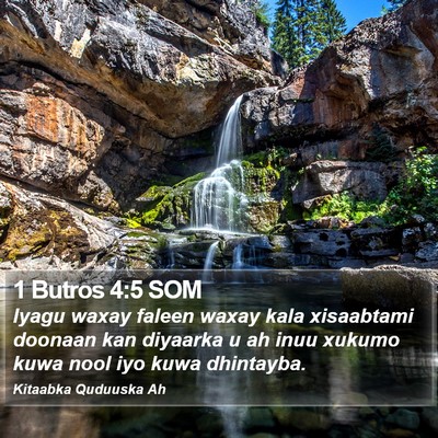 1 Butros 4:5 SOM Bible Verse Image