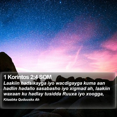 1 Korintos 2:4 SOM Bible Verse Image