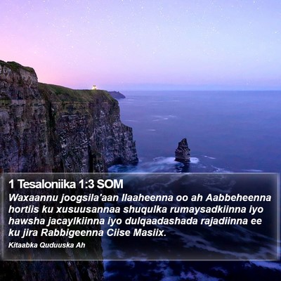 1 Tesaloniika 1:3 SOM Bible Verse Image