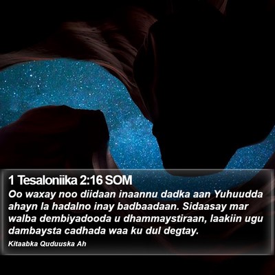 1 Tesaloniika 2:16 SOM Bible Verse Image
