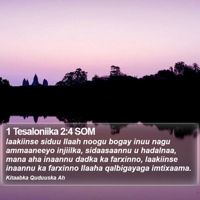 1 Tesaloniika 2:4 SOM Bible Verse Image