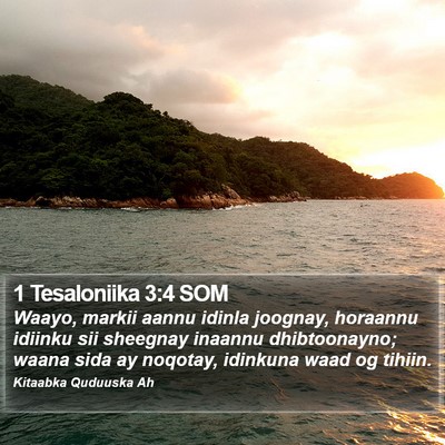 1 Tesaloniika 3:4 SOM Bible Verse Image