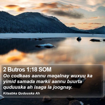 2 Butros 1:18 SOM Bible Verse Image