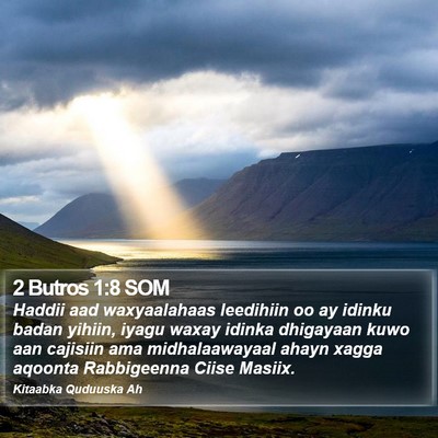 2 Butros 1:8 SOM Bible Verse Image