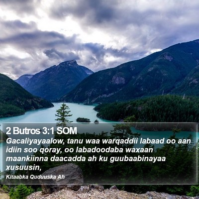 2 Butros 3:1 SOM Bible Verse Image