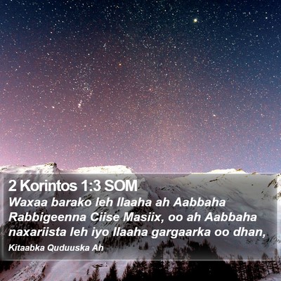 2 Korintos 1:3 SOM Bible Verse Image