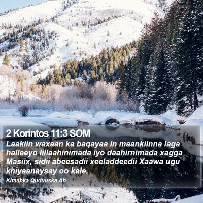 2 Korintos 11:3 SOM Bible Verse Image