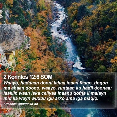 2 Korintos 12:6 SOM Bible Verse Image