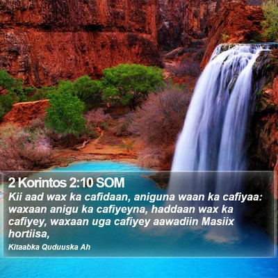 2 Korintos 2:10 SOM Bible Verse Image