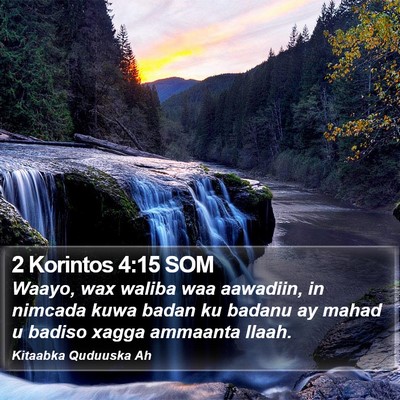 2 Korintos 4:15 SOM Bible Verse Image